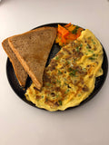 Chilli Caramelized Onion Omelette
